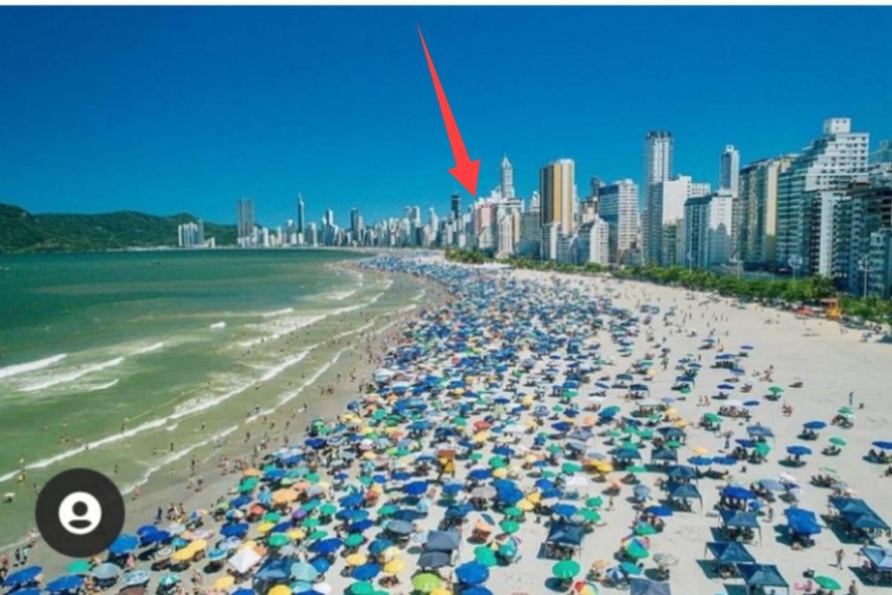 Balneário Camboriú Apartamento Vista Mar - Pe Na Areia מראה חיצוני תמונה